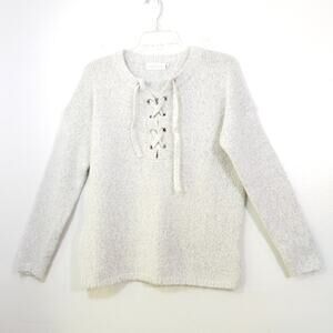 Nectar Clothing super soft laced neck sweater M/L